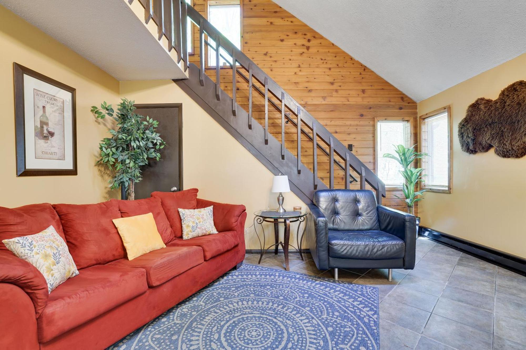 Chalet Renovated Near Casino, Camelback , Kalahari 4Bdrms Firepit Hot Tub Game Room Tobyhanna 外观 照片